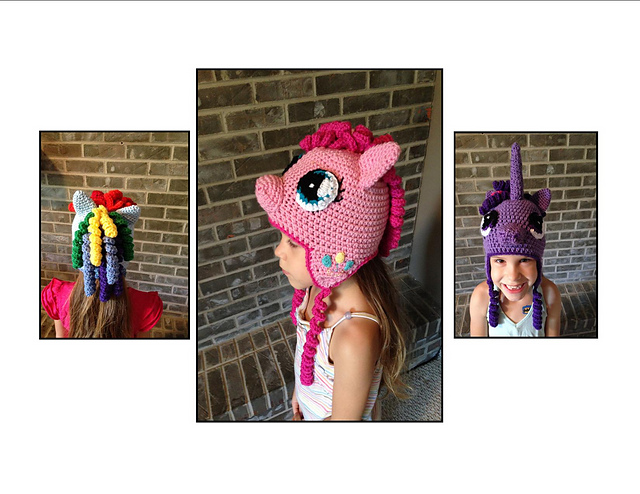 My Little Pony hat Pick 3 Cutie Marks