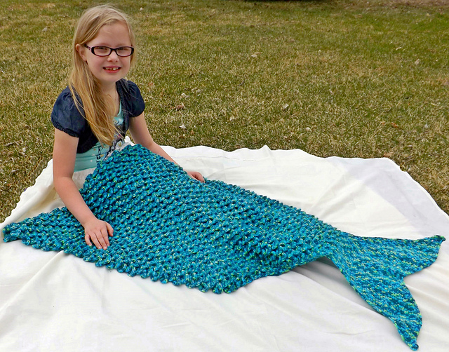 Mermaid Tail Blanket