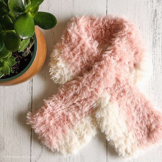Polar Bow Tie Scarf