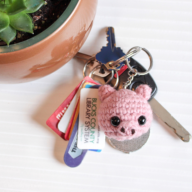 This Little Piggy Keychain