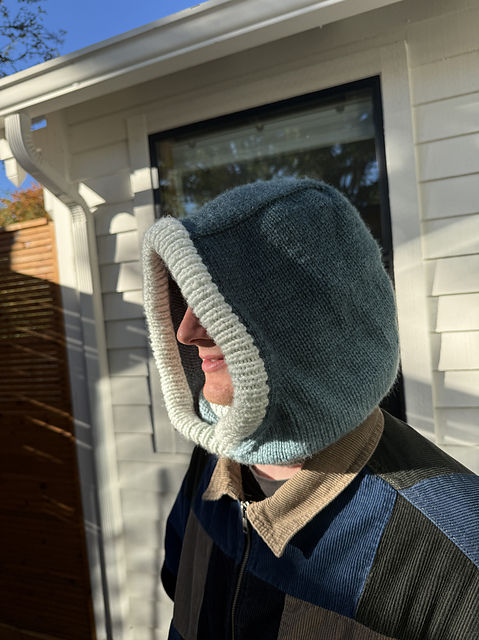 Boston Blizzards Hood- Knit Version