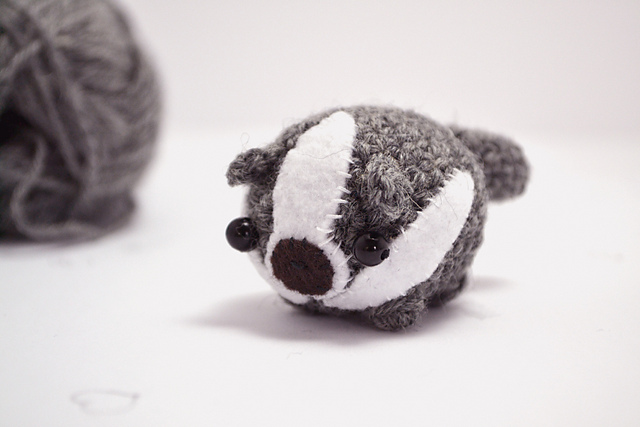 Amigurumi Badger