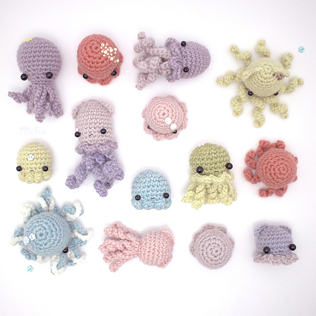 Octopus & Squid Amigurumi