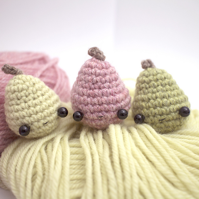 Small pear amigurumi