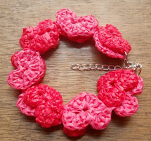 Chains of Hearts Bracelet