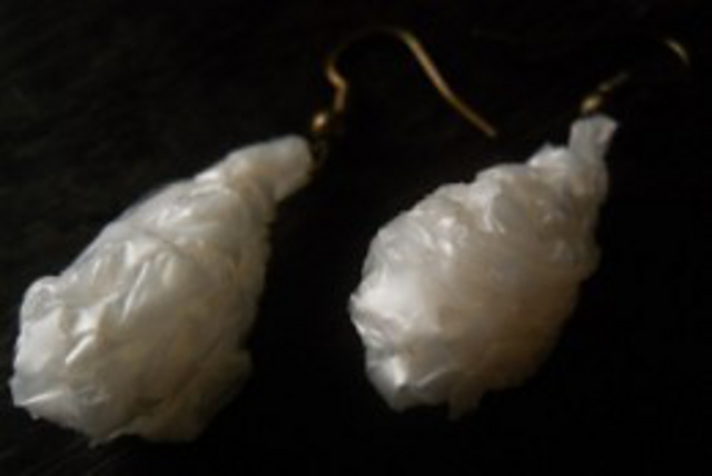 3D Tear Drop Earrings