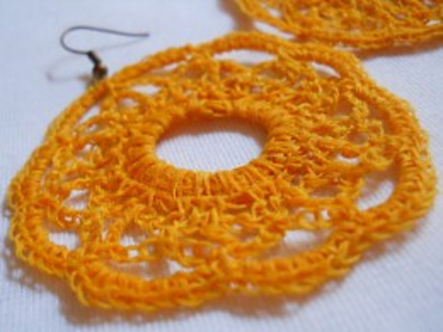 Circle Earrings #4