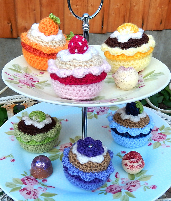Fruity Birthday Cupcakes