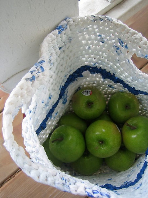 Molly's Plastic Bag Grocery Tote