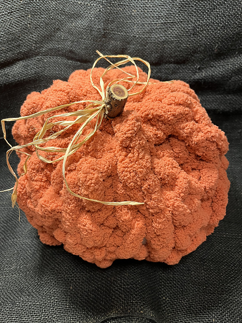 Couch Pumpkin Blanket Yarn Pumpkin
