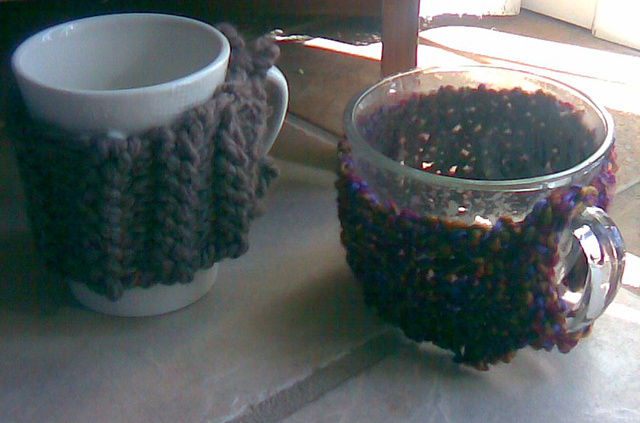 Ribbed Coffee Mug Cozy