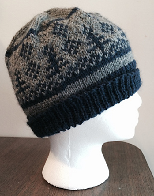 Winter's Morn Fair Isle hat