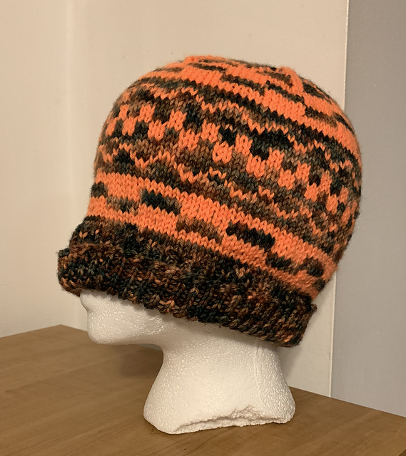 Hills and Valleys Fair Isle Hat