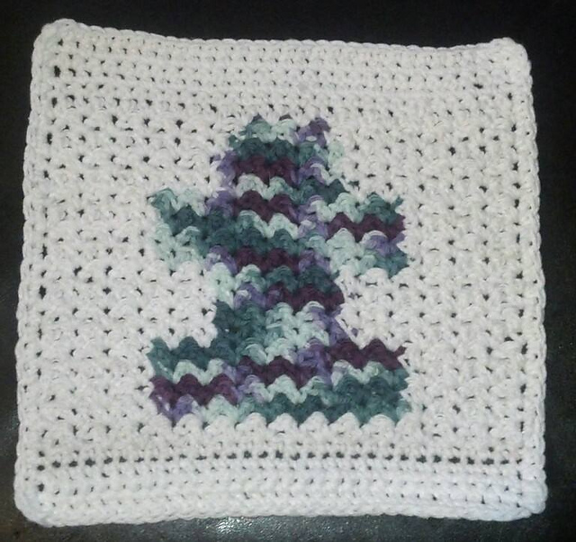 Autism Awareness Washcloth