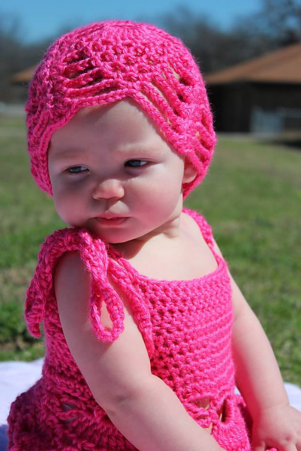 Pineapple Delight Lacy Beanie