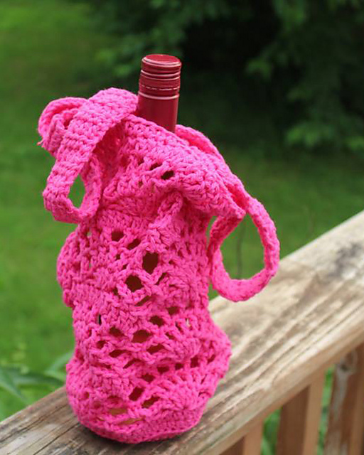 Fan-Tastic Wine Bottle Gift Bag