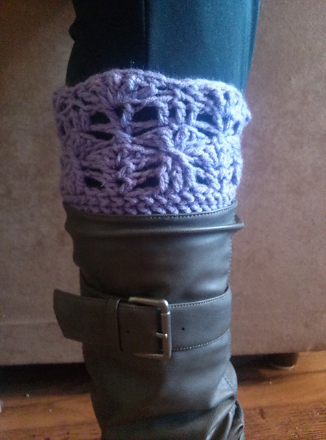 Violet's Sweet Pea BootCuffs