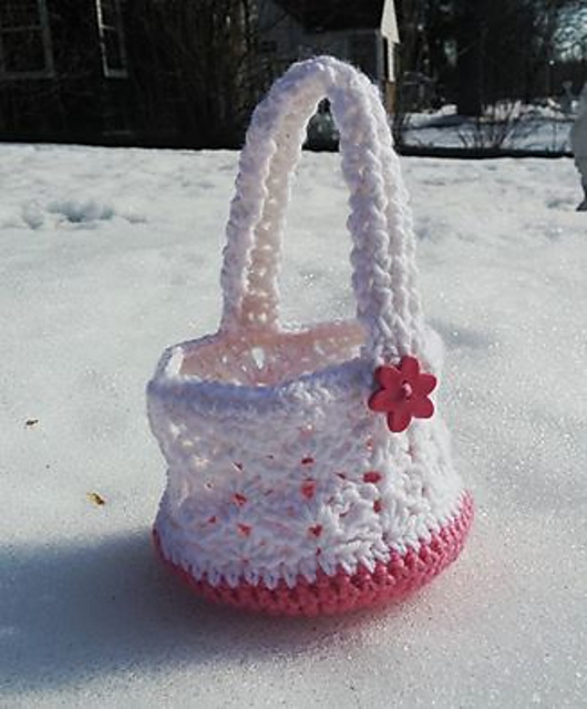 Lacy Easter Basket