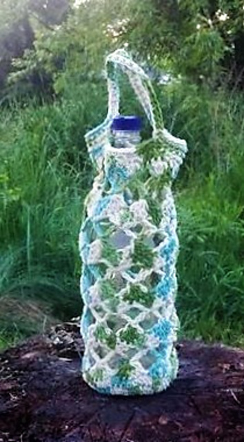 Spring Fans Wine Bottle Bag