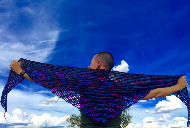 Spread Your Wings Shawl