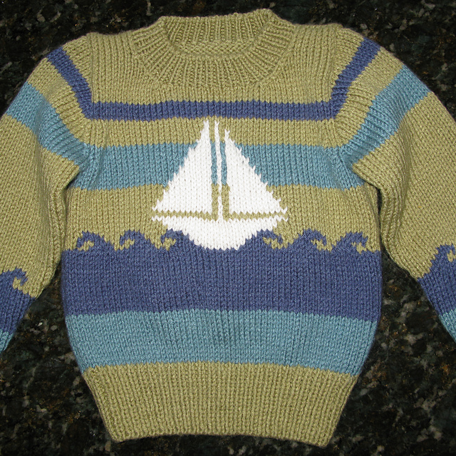 Sailboat Pullover