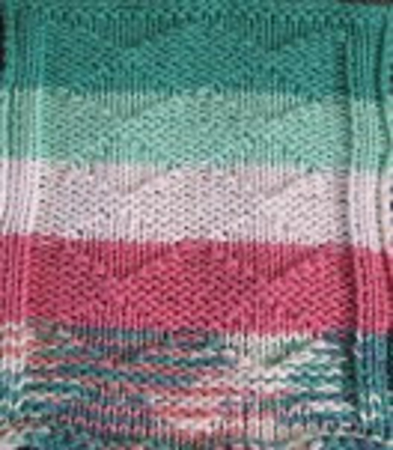 Diamond Dimples Afghan Square