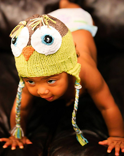 Owl Baby Hat