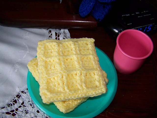 Blueberry Waffle Potholder