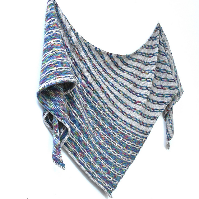 Always be Brave Shawl - The Sock Edit