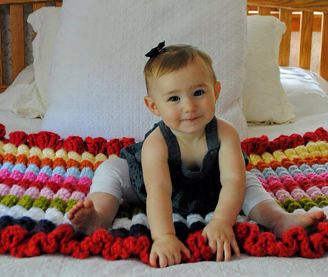 Rainbow Jelly Bean Blanket