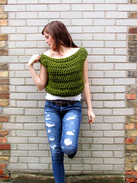 80's Chic Crop Top
