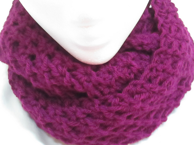 Textured Cowl/Hood