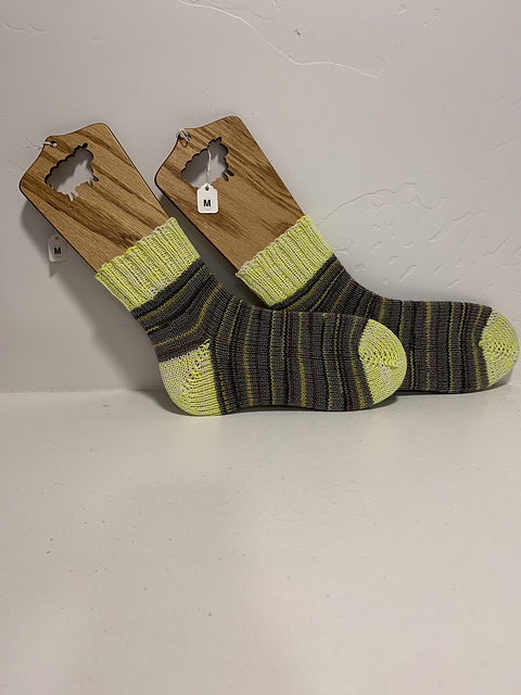 Heel and Toe Crew Socks