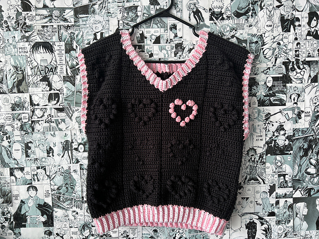 Lonely Hearts Sweater Vest