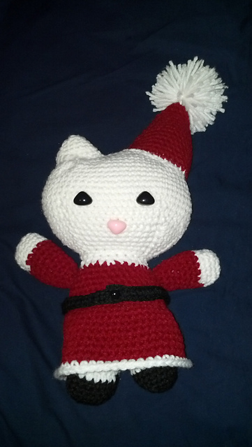 Amigurumi Hello Kitty Mama Noel