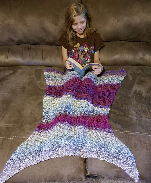 Mermaid Lap Blanket