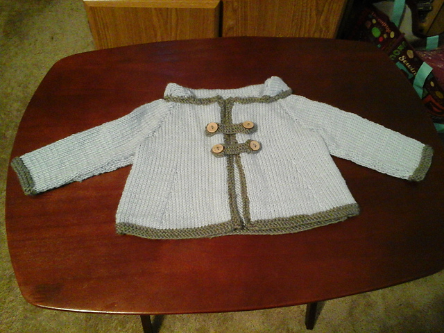 Little Lucia Two Tone Coat