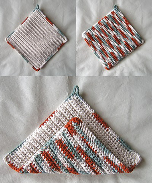 Beginners Crochet Potholder
