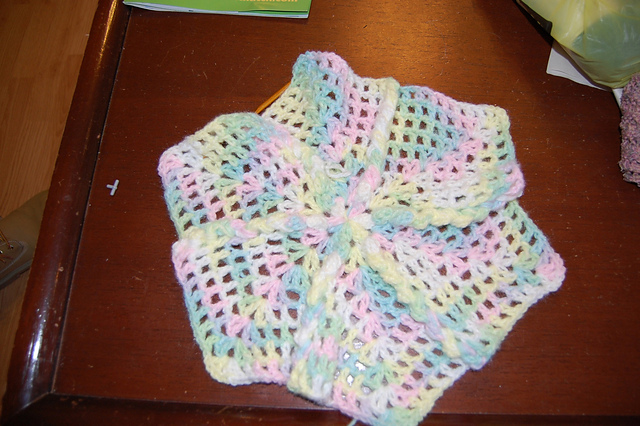 Star Lite Crochet Baby Afghan