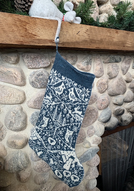 Winter Whimsy stocking
