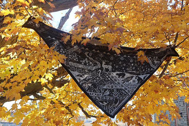 Frances Perkins shawl