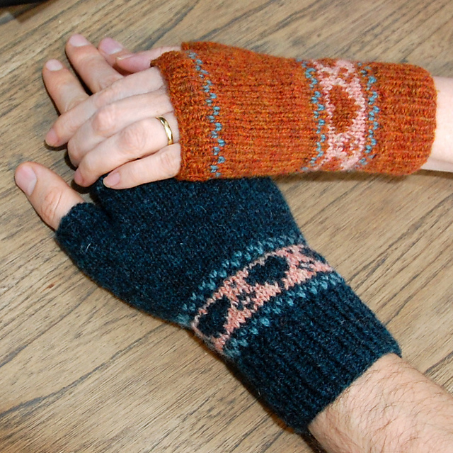 ♥ Heart Warming mitts