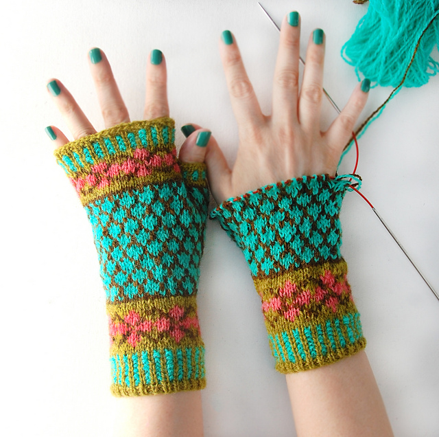 ♥ Just for Fun mitts