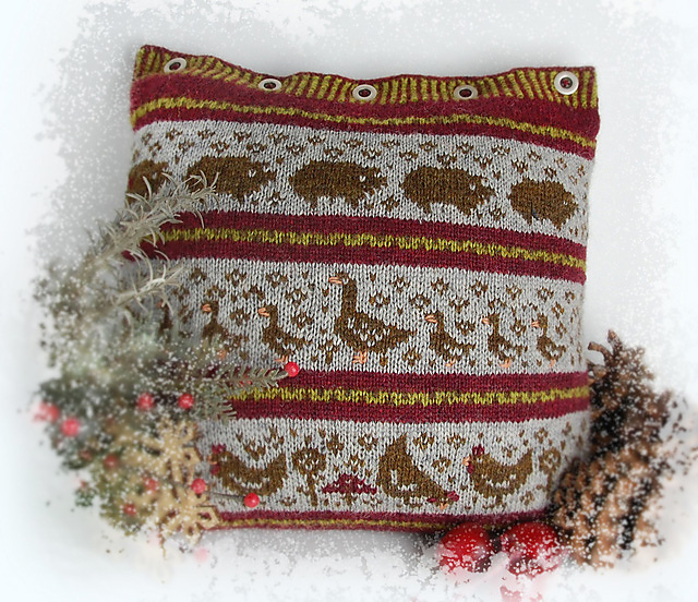 Solstice Glow cushion
