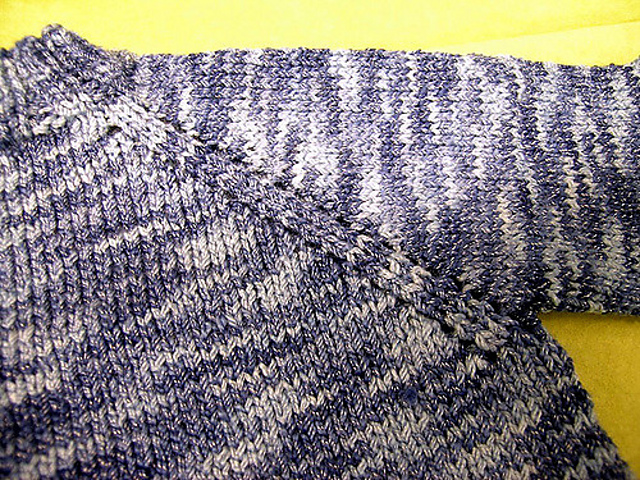 Seamless Raglan Baby Cardi