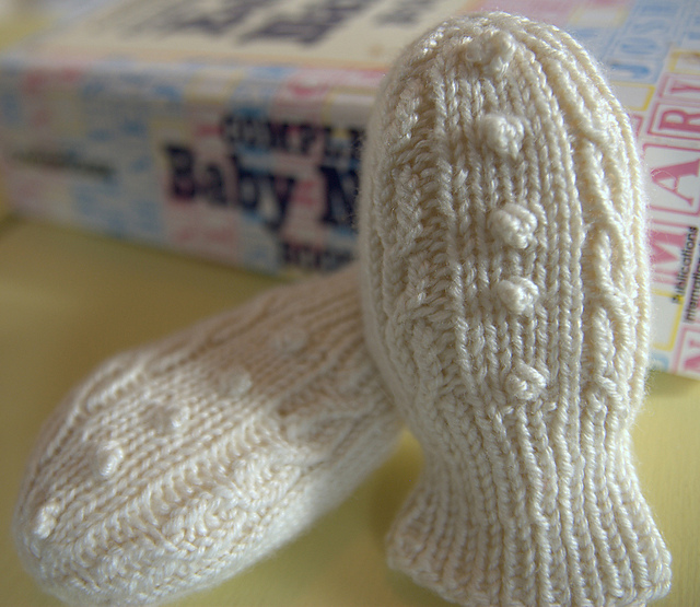 Baby Galway Mitts