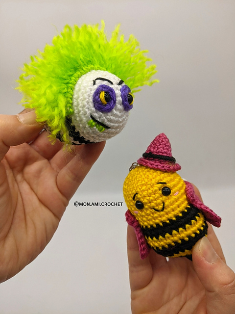 Ravelry: Bee-Witch & Bee-tleJuice pattern by Pam Wong