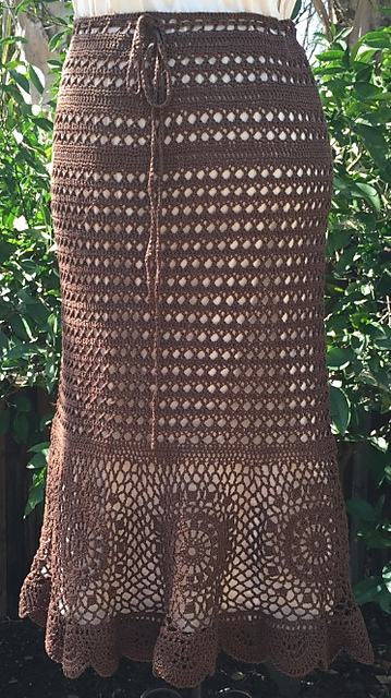 Chocolate Drop Skirt