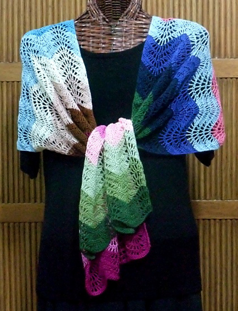 Rainbow Shawl