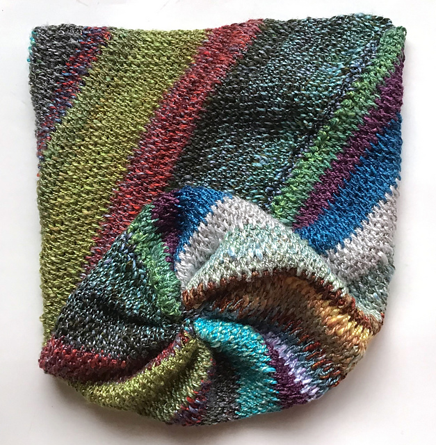 Simple Spiral Slouchy Hat